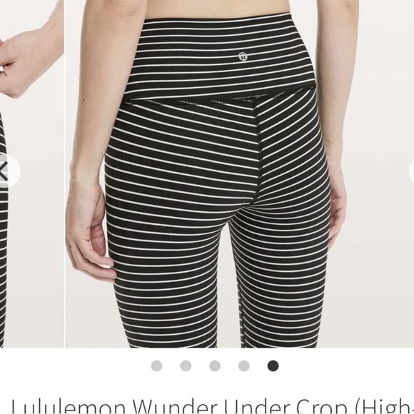 Lululemon Wunder Undre Crops - Picture 2 of 8